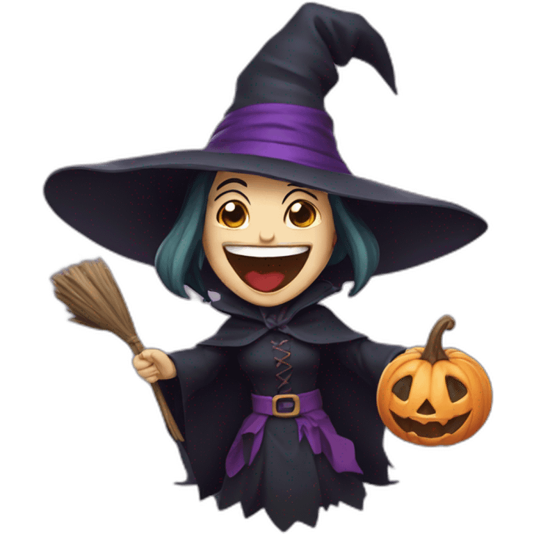 witch is laughing emoji