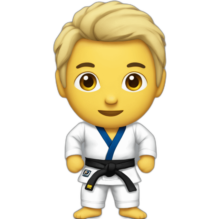 monchici wearing jiujitsu emoji