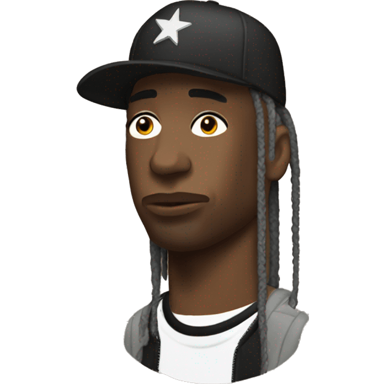 Travis Scott Rapper  emoji