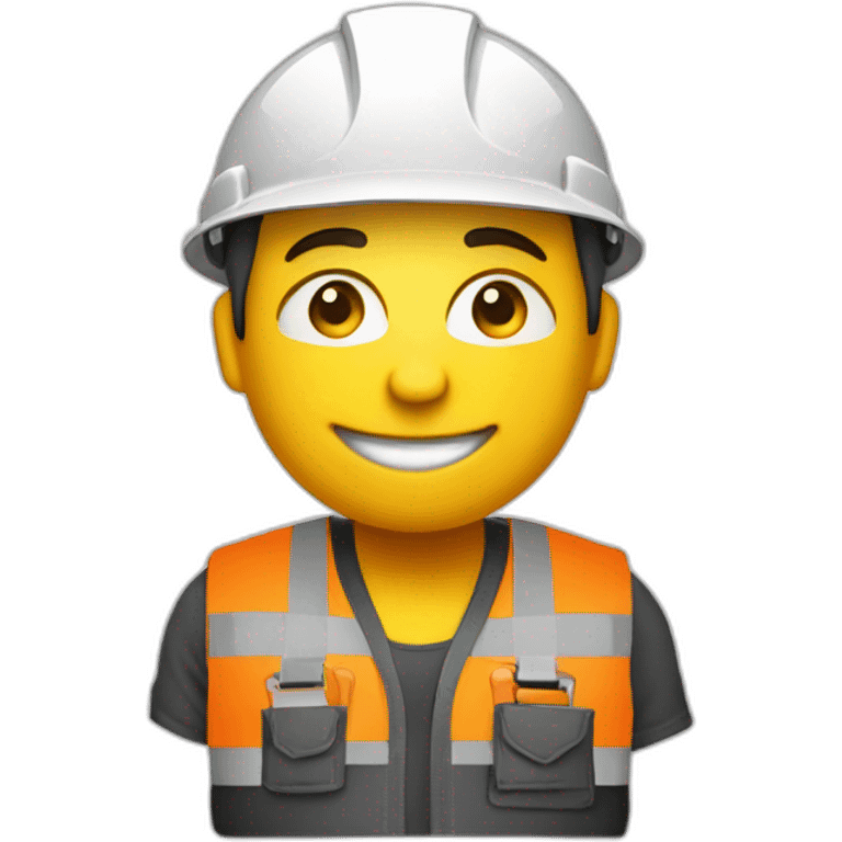 loader man with logo sun one outsourcing company emoji