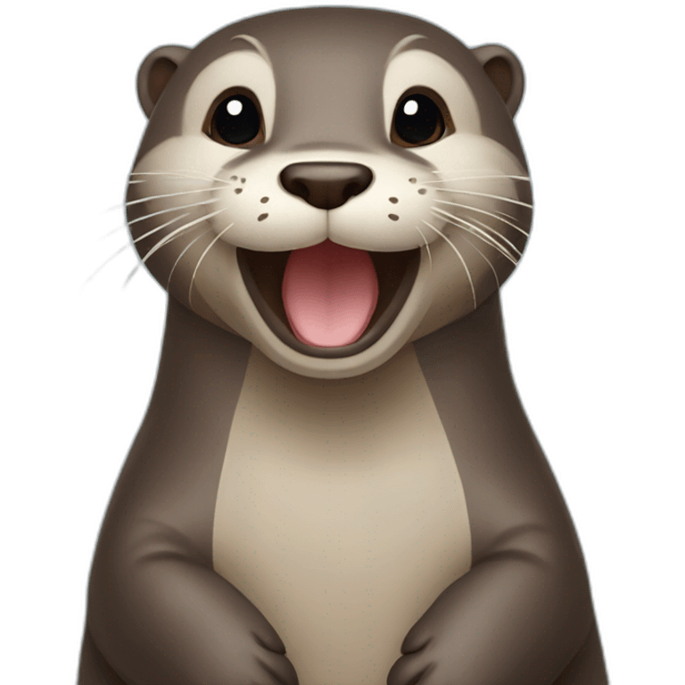 loving otter emoji