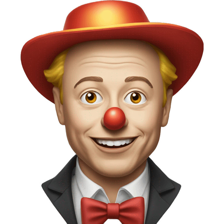 Elon Musk Clown emoji