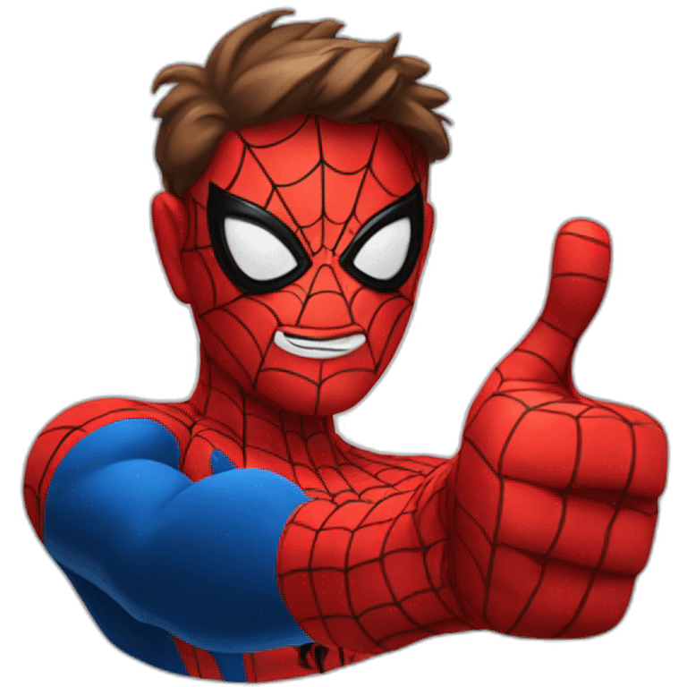 SPIDERMAN THUMBS UP emoji