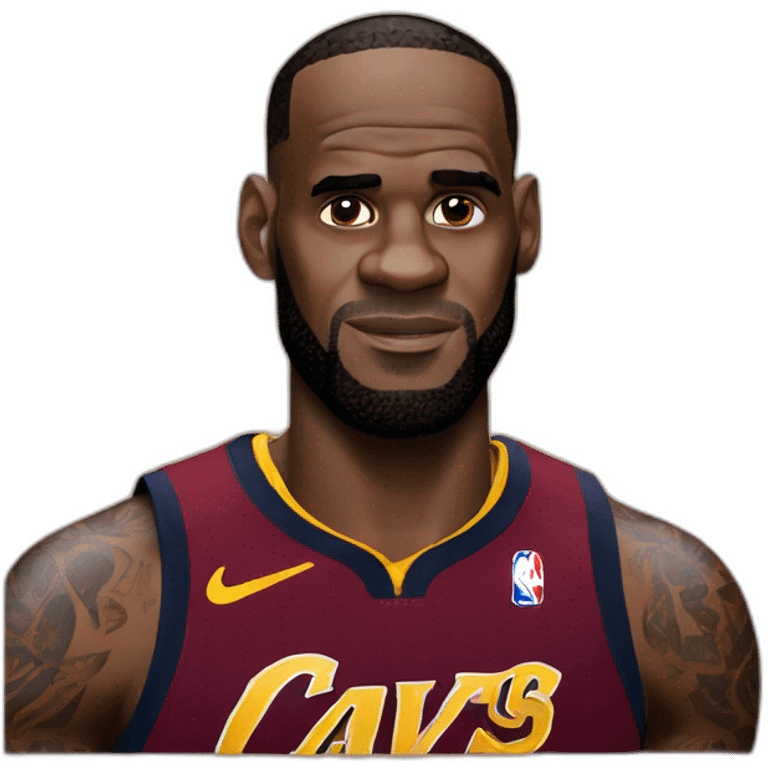 Lebron james cavs emoji