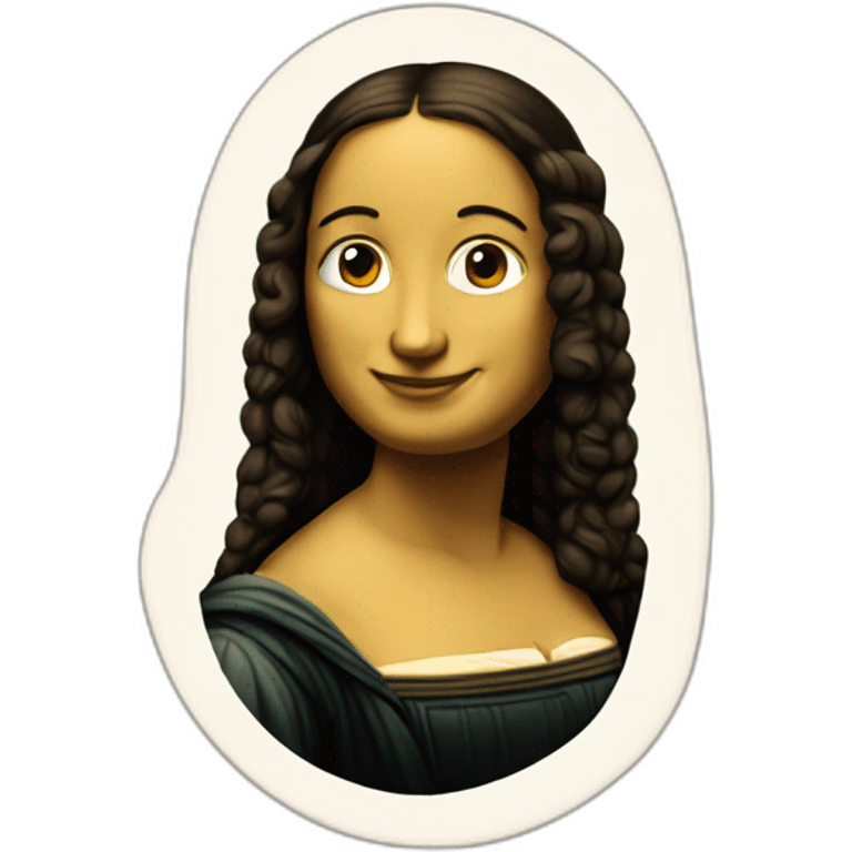 Mona Lisa emoji