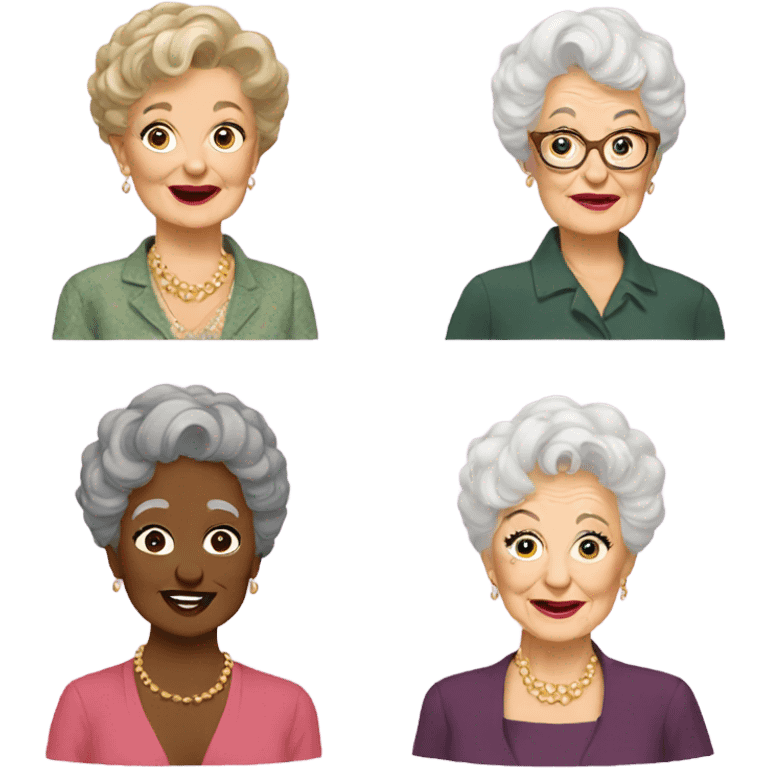 Golden girls emoji