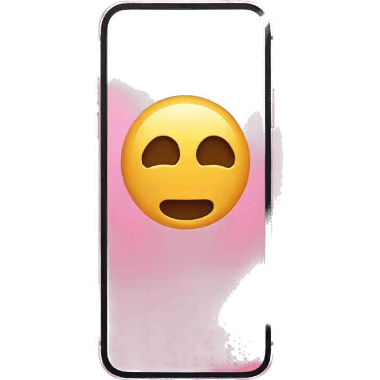 iPhone 16 pro max pink emoji