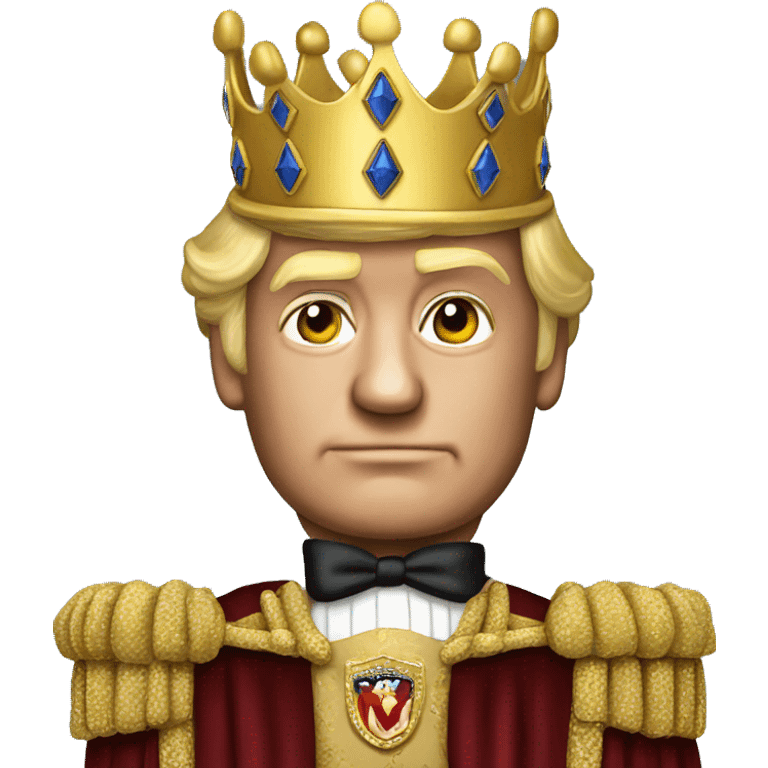 Donald Trump King emoji