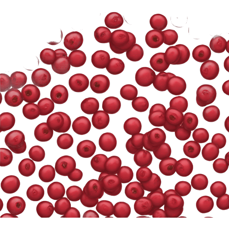 Cranberry emoji