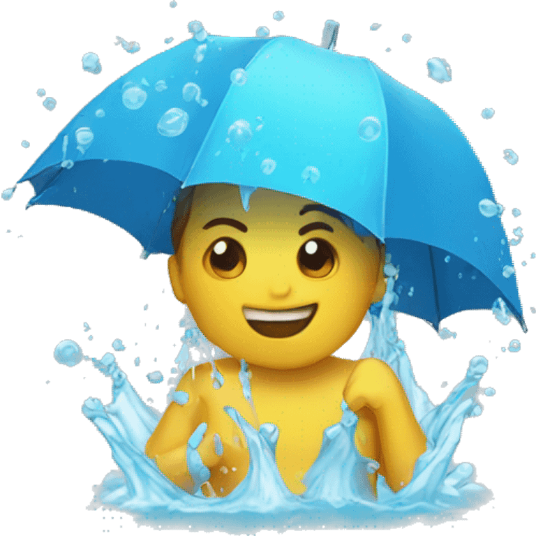 wet splash emoji