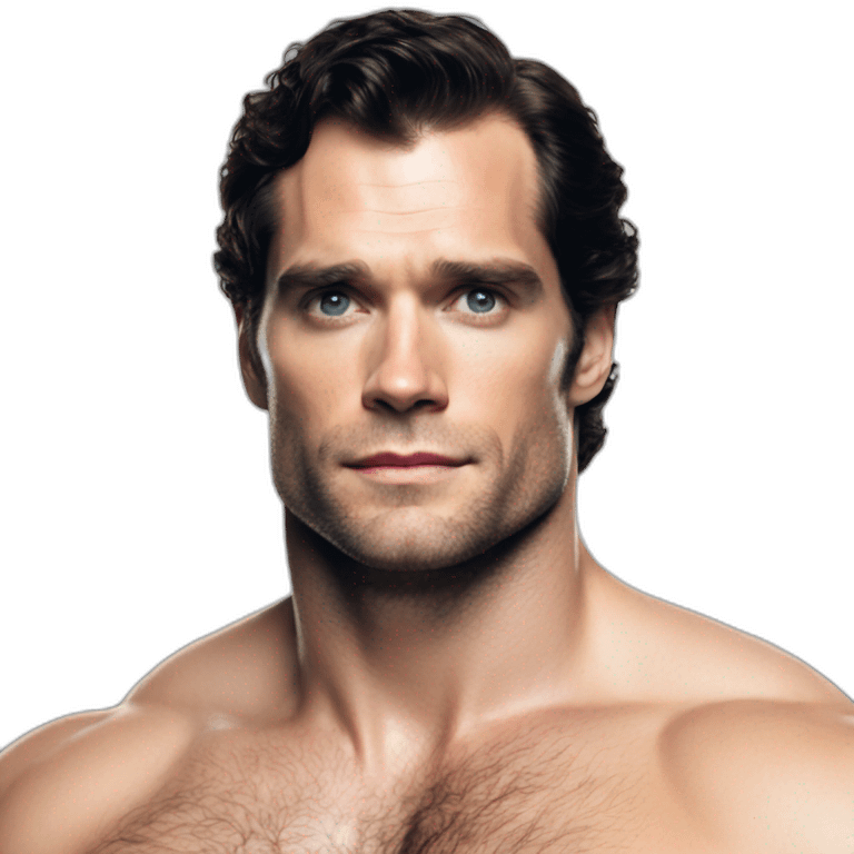 Henry Cavill shirtless emoji