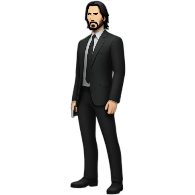 John wick standing position emoji