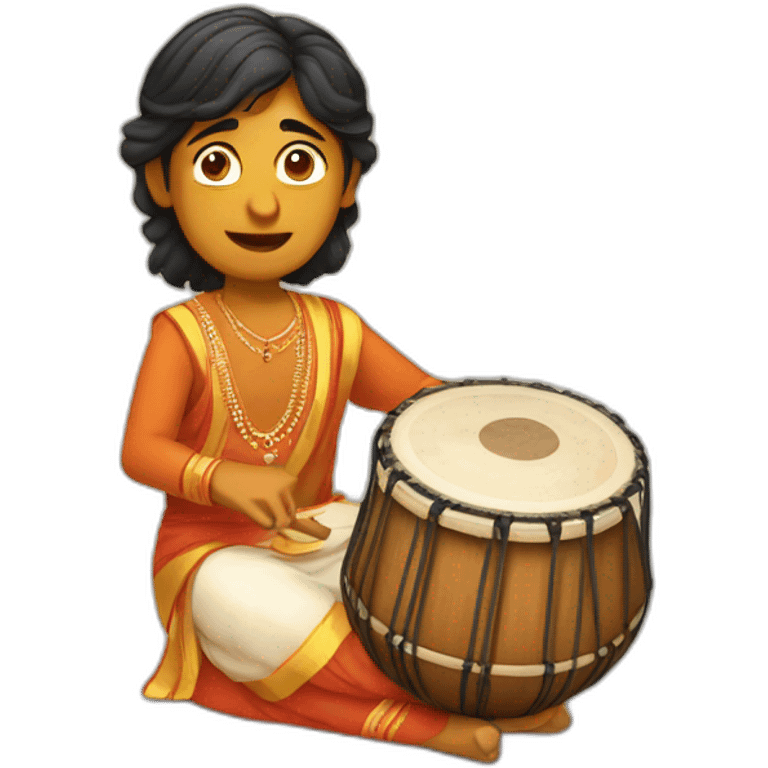 Indian tabla emoji