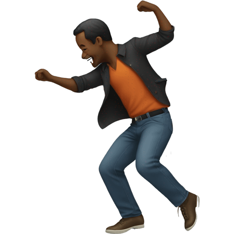 Man dancing emoji