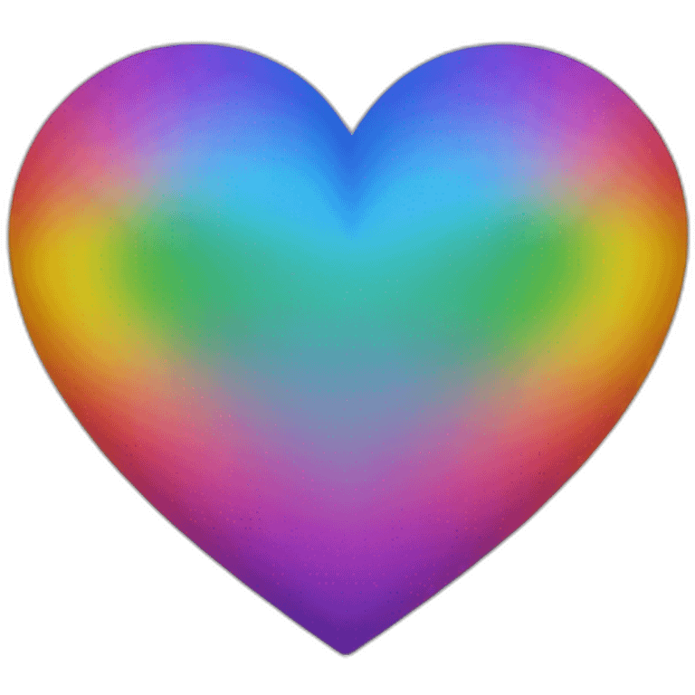 pride heart emoji