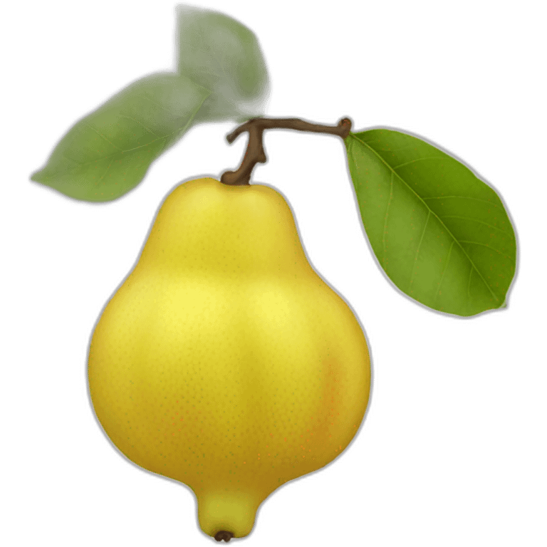 quince fruit emoji