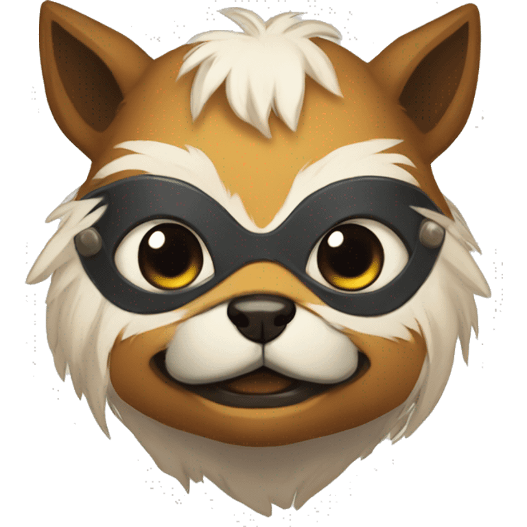 Cute Masked Animal by griffsnuff emoji