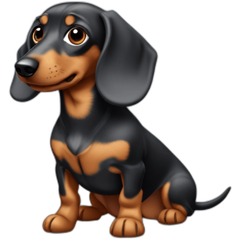 dapple Dachshund named Alfredo emoji