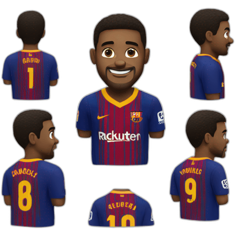 Fc barcelone emoji