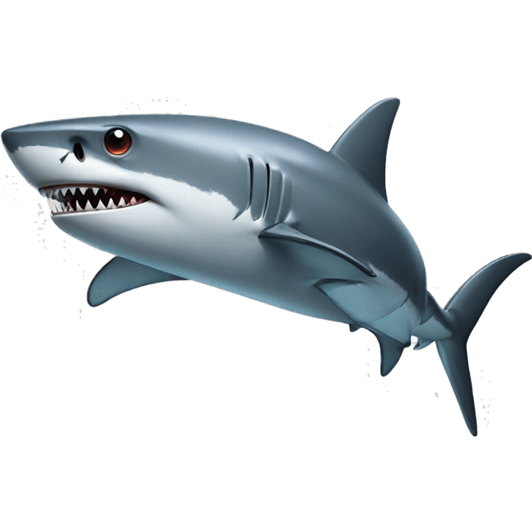 Shark robot emoji