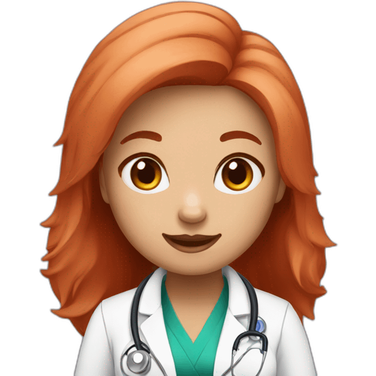 Female Doctor red panda emoji