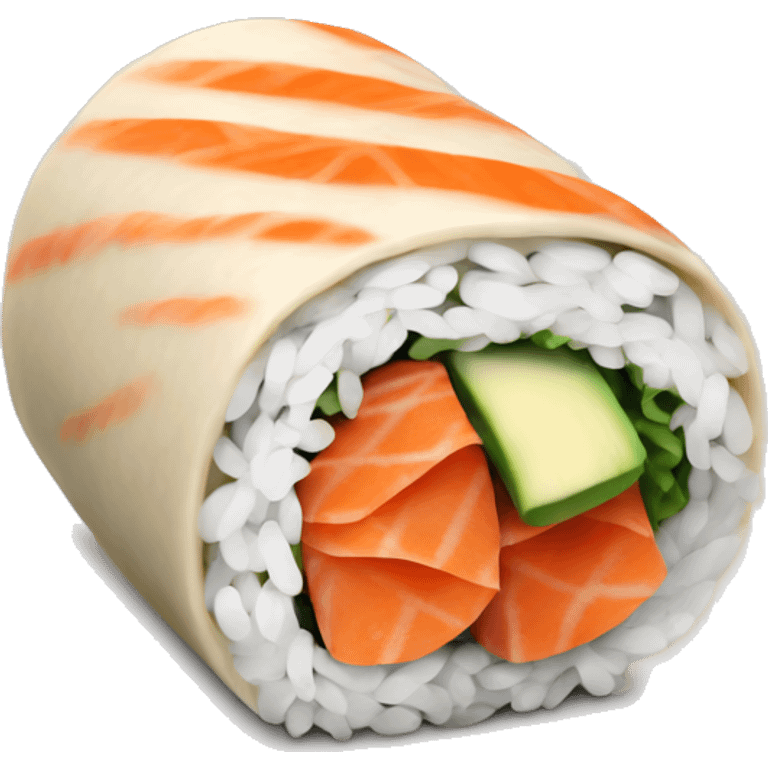 sushi handroll emoji