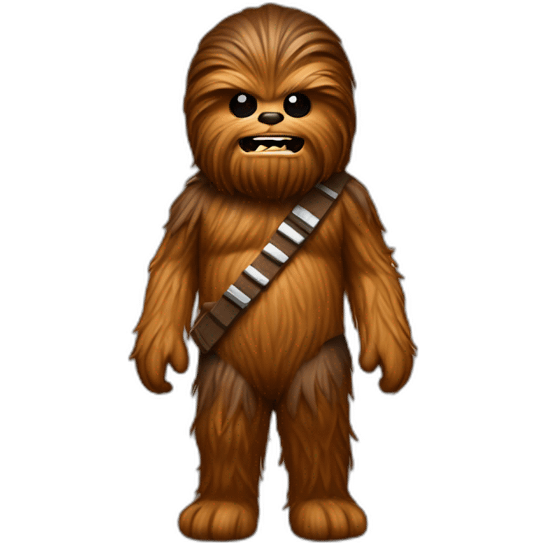 Chewbacca body emoji