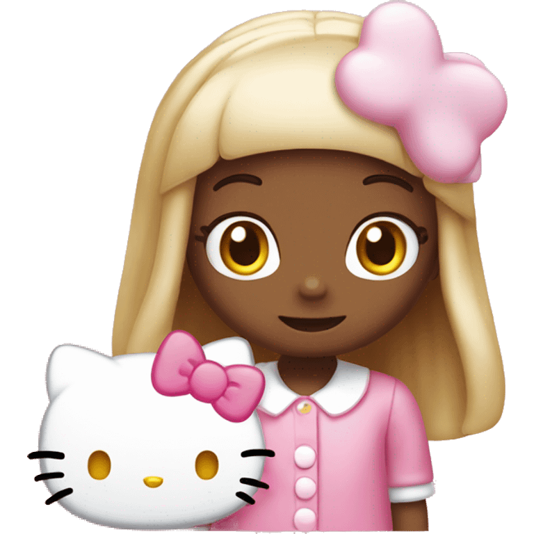 Hello kitty and my melody  emoji