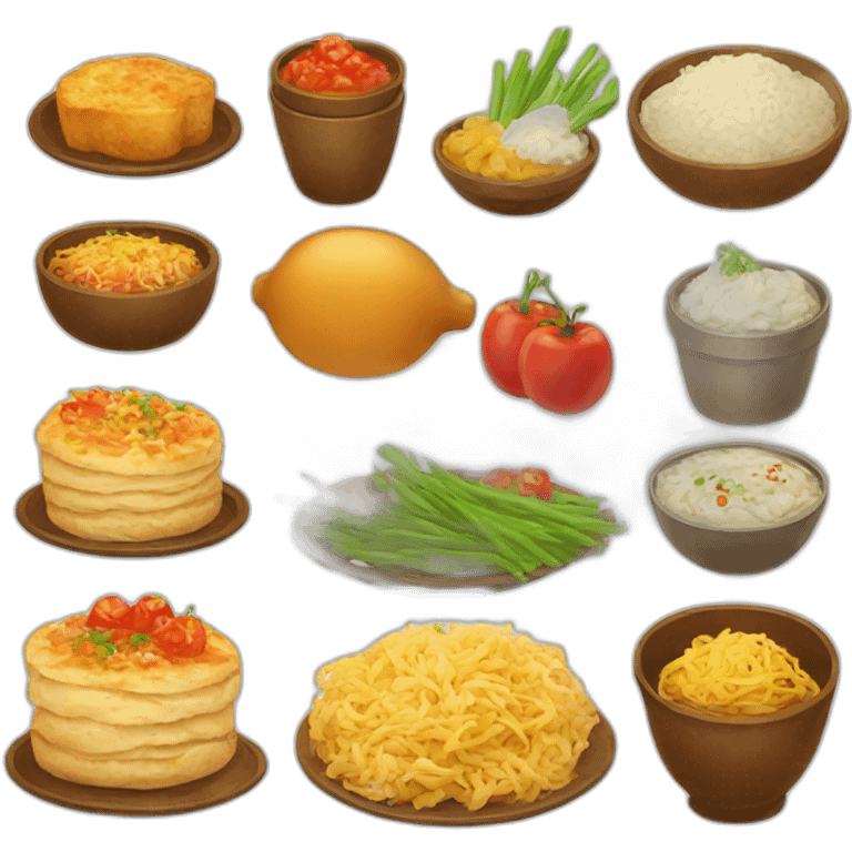 Russian food emoji