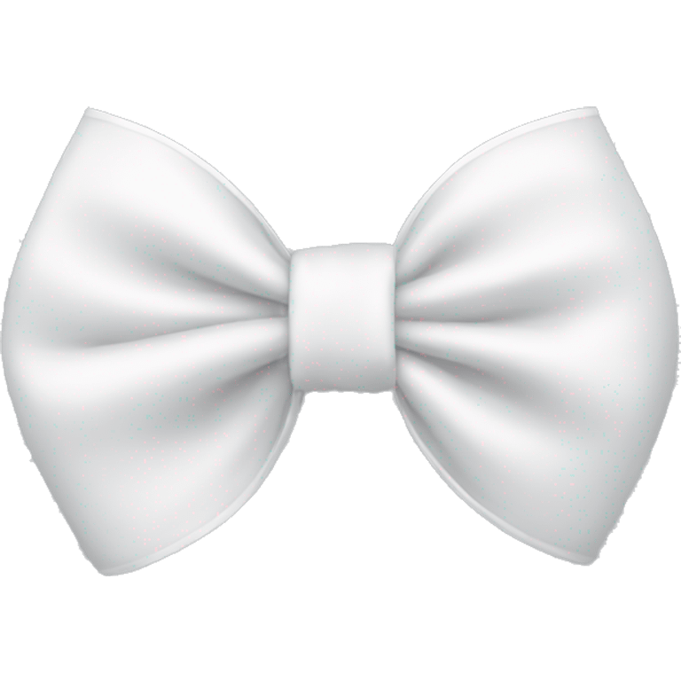 Bow white emoji