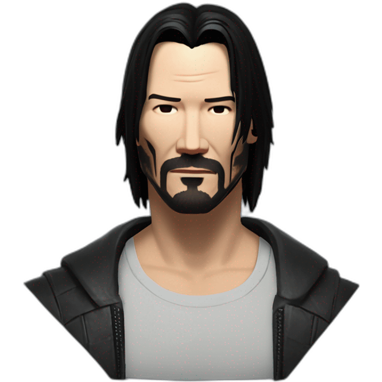 Keanu Reeves from cyberpunk 2077 emoji