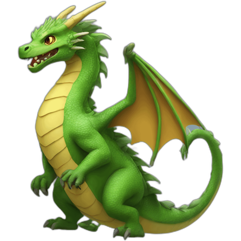 ash ketum riding dragon emoji