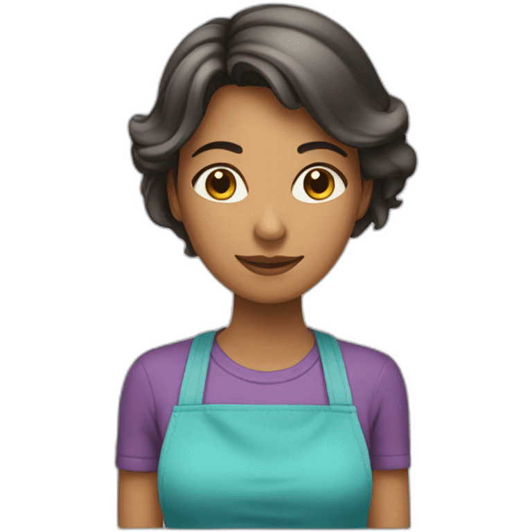 Femme qui fait la vaisselle emoji