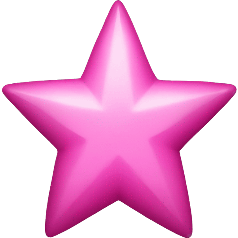 pink star  emoji