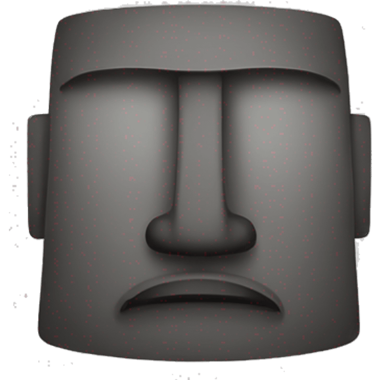 Moai emoji