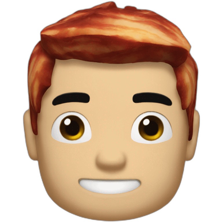 Roblox bacon hair emoji