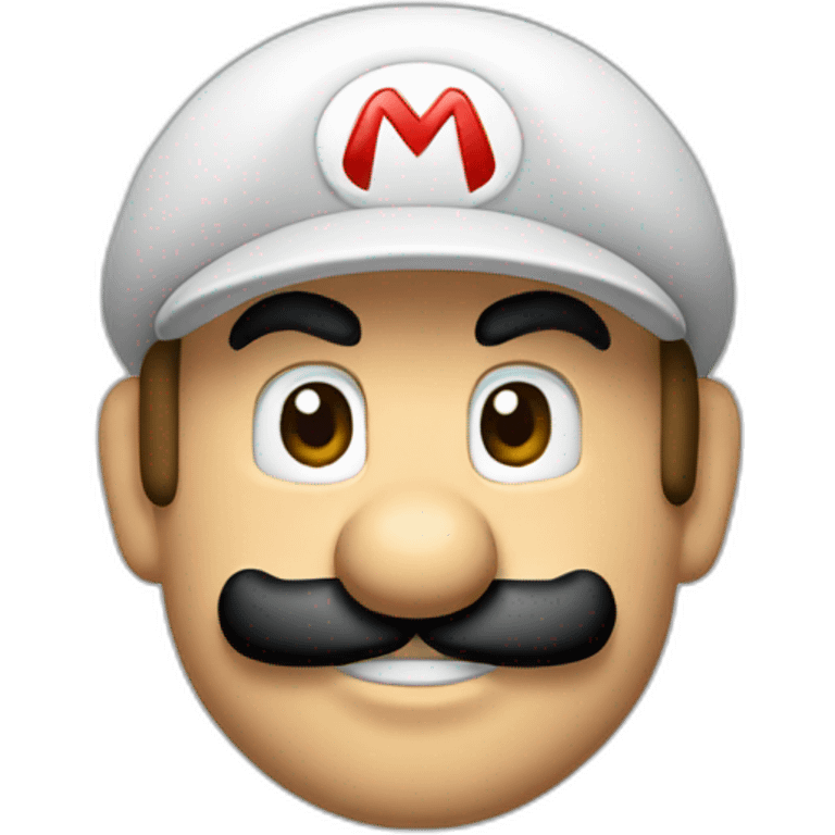 mario bross blanco emoji