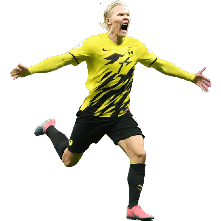 Erling Haaland goal celebration  emoji