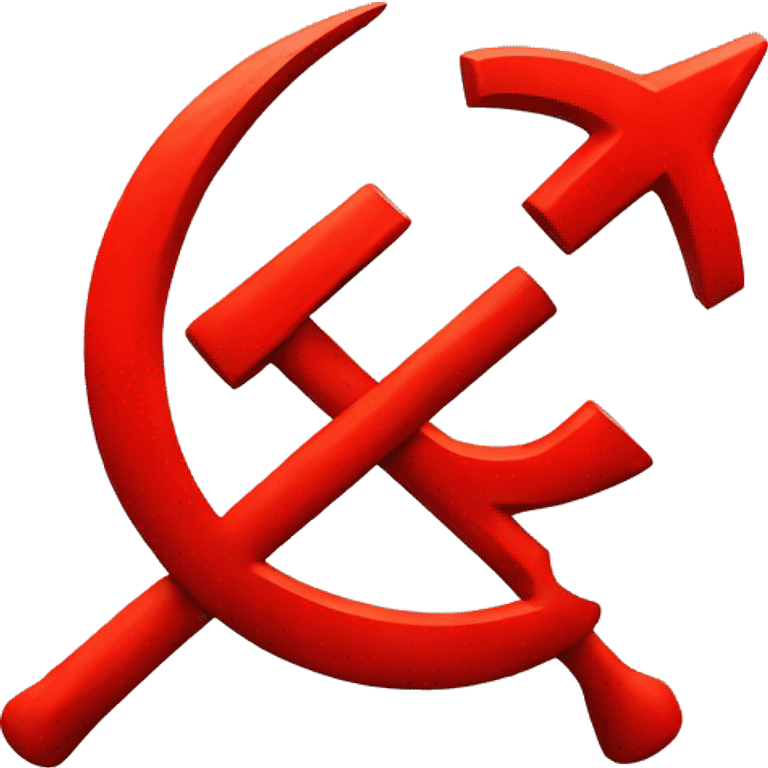 anti hammer and sickle emoji