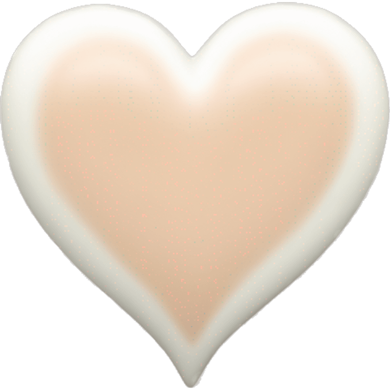 milk colour heart emoji