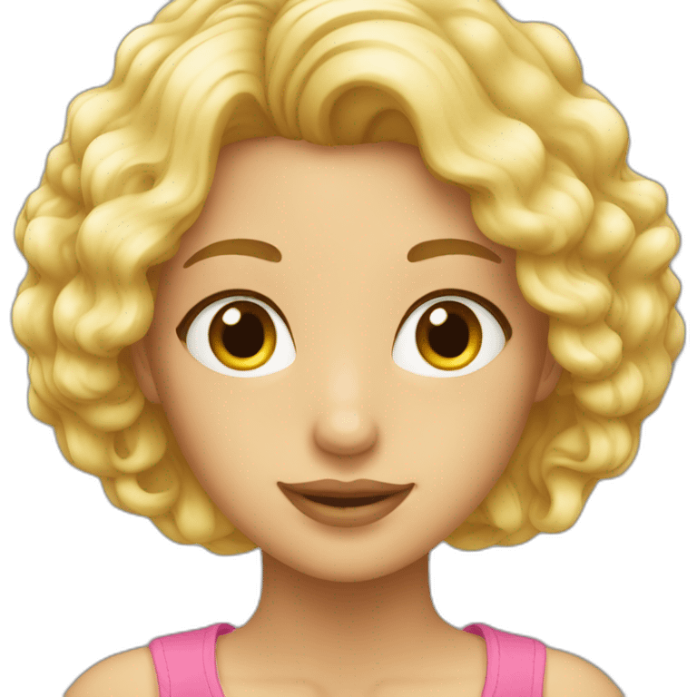 Roux sur blonde emoji