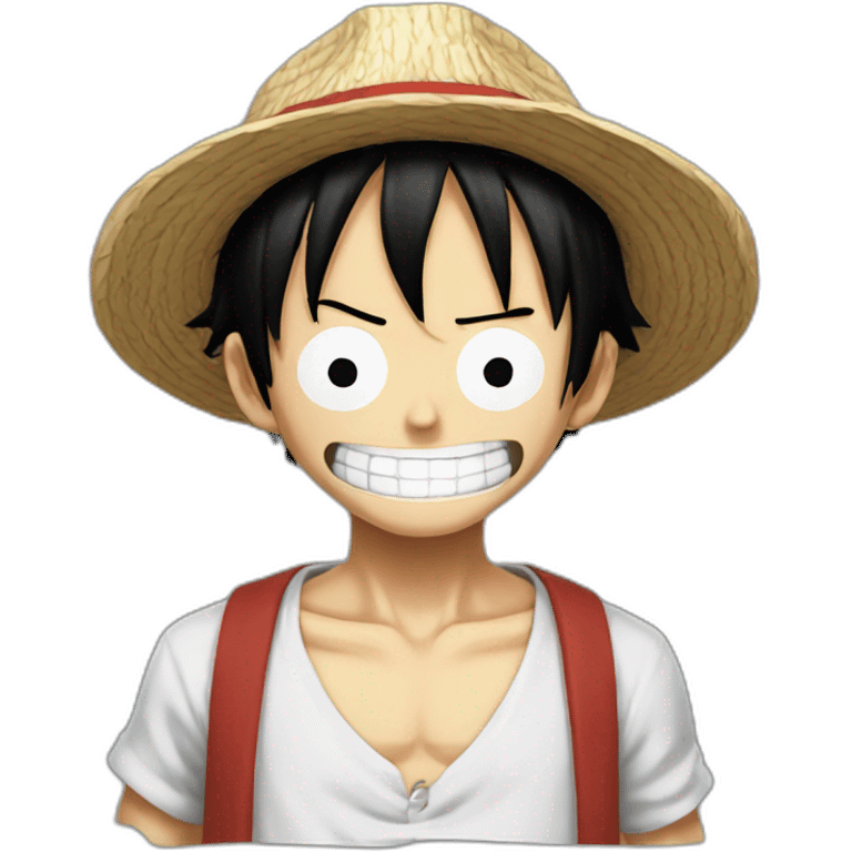 Luffy mort emoji