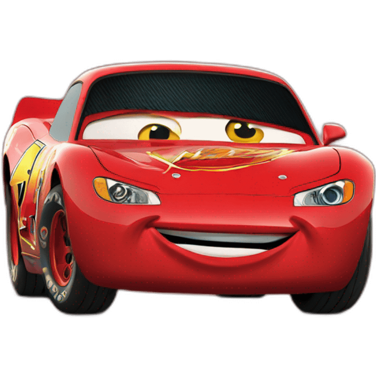 Flash McQueen emoji