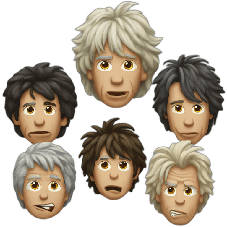 Rolling stones emoji