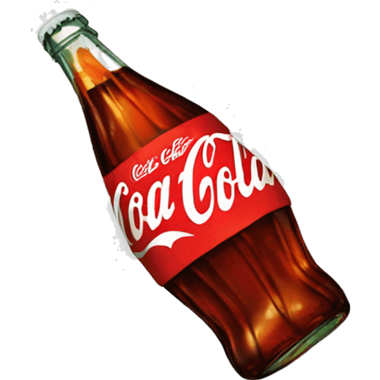  bottle, Coca-Cola  emoji