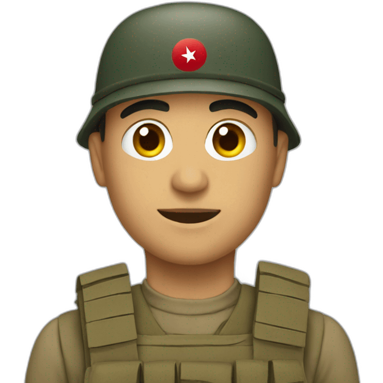 Turkish Soldier emoji