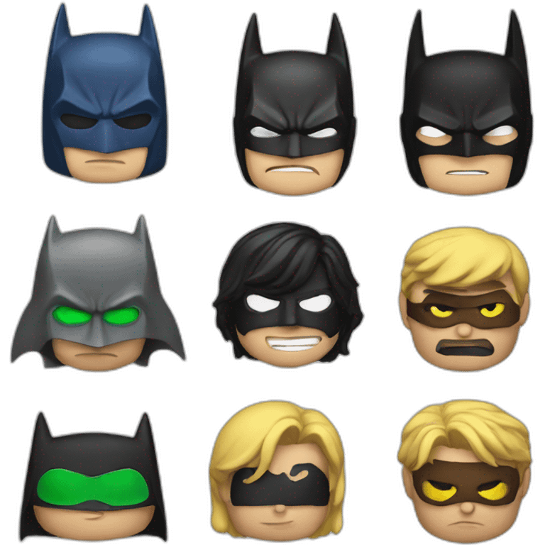 batman emoji emoji