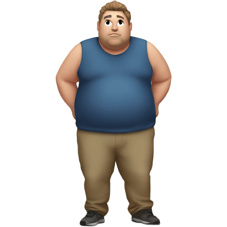 Super fat guy emoji