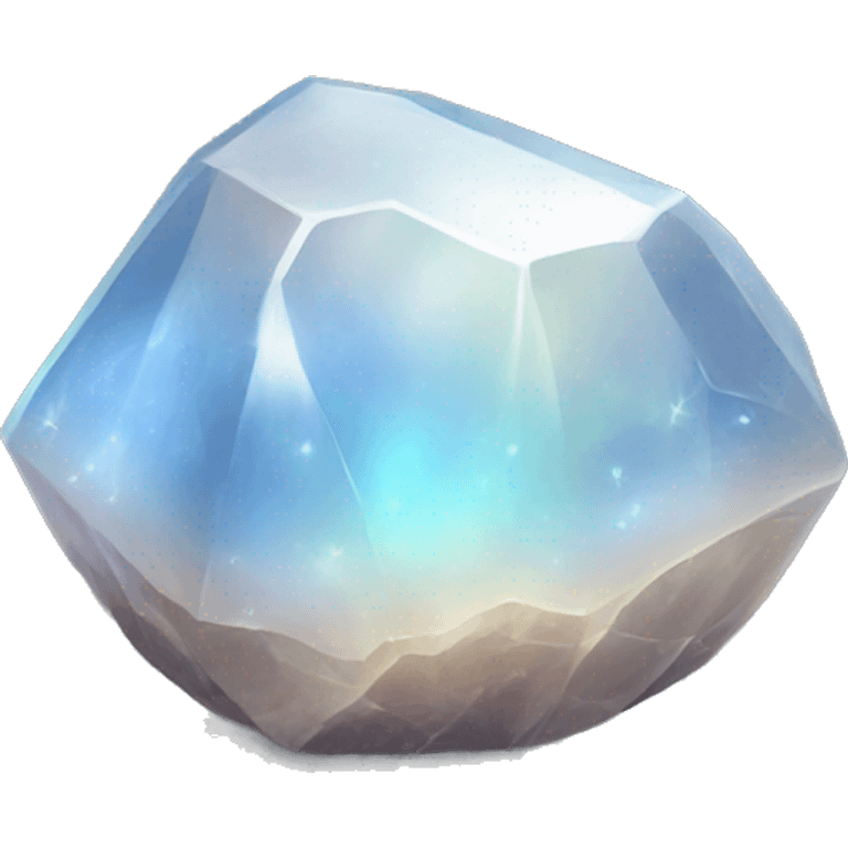 Moonstone crystal ￼ emoji