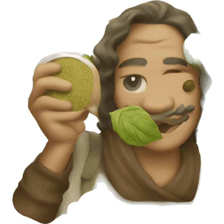 Yerba mate lover emoji